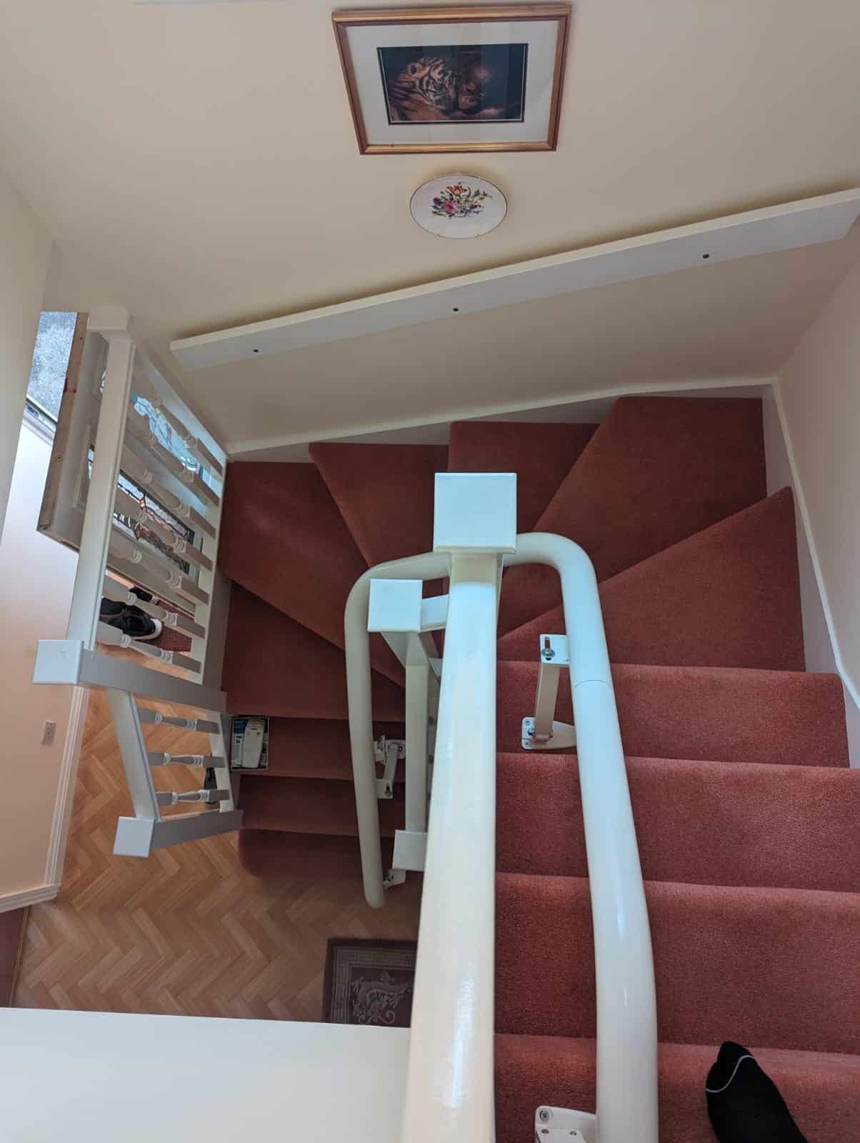 Curved staircase