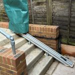 External stairlift with cover