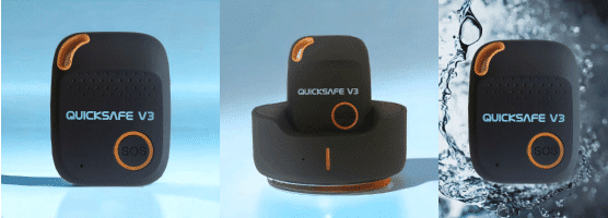 Quicksafe panic alarm fob images