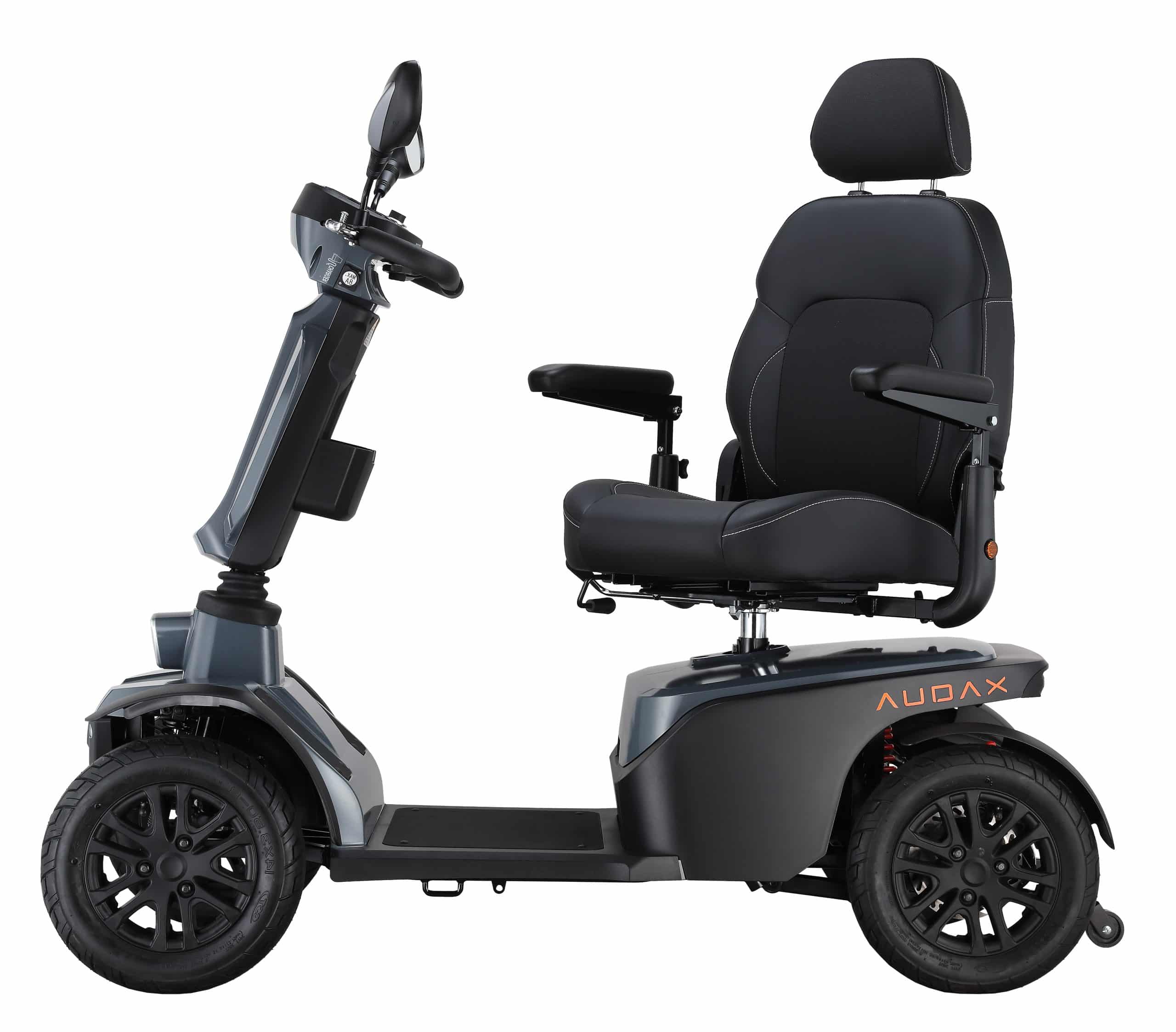 Excel Audax Thunder Grey Mobility Scooter Angled Seat